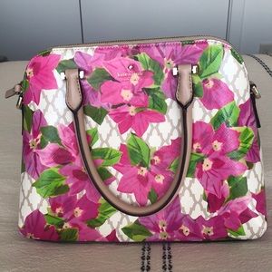 NWOT, Kate spade, floral handbag